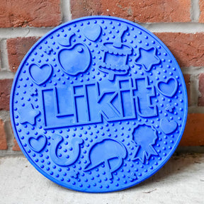 Likit Graze Maze Feeding Lick Mat in Blue