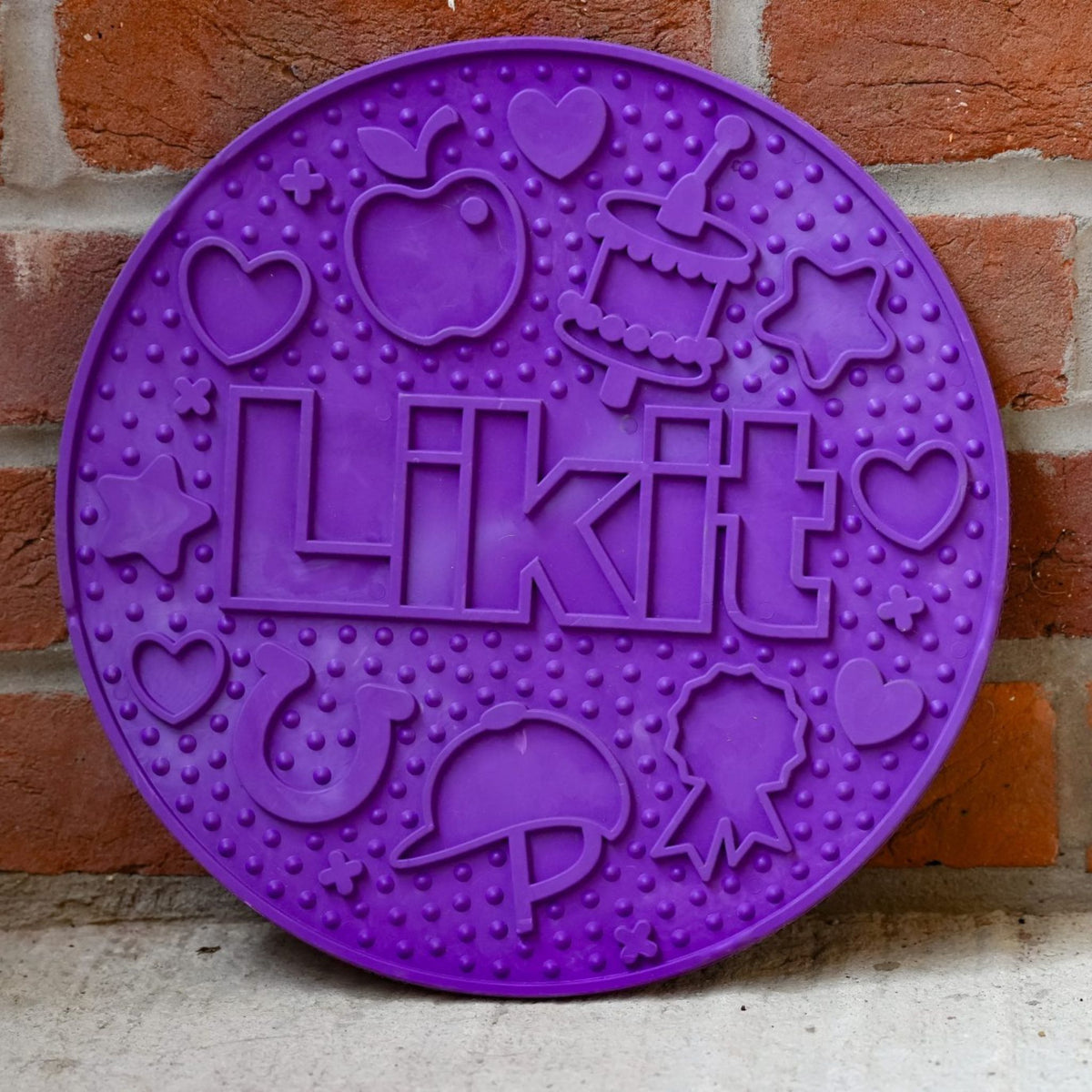 Likit Graze Maze Feeding Lick Mat in Purple