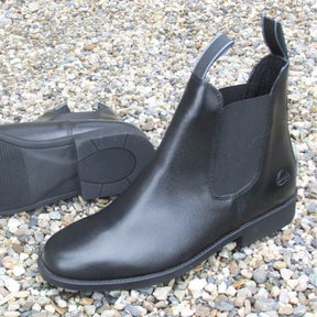 Mackey Kid's Ash Jodhpur Boots in Black