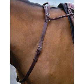 Mackey Neck Strap With Handle in Brown