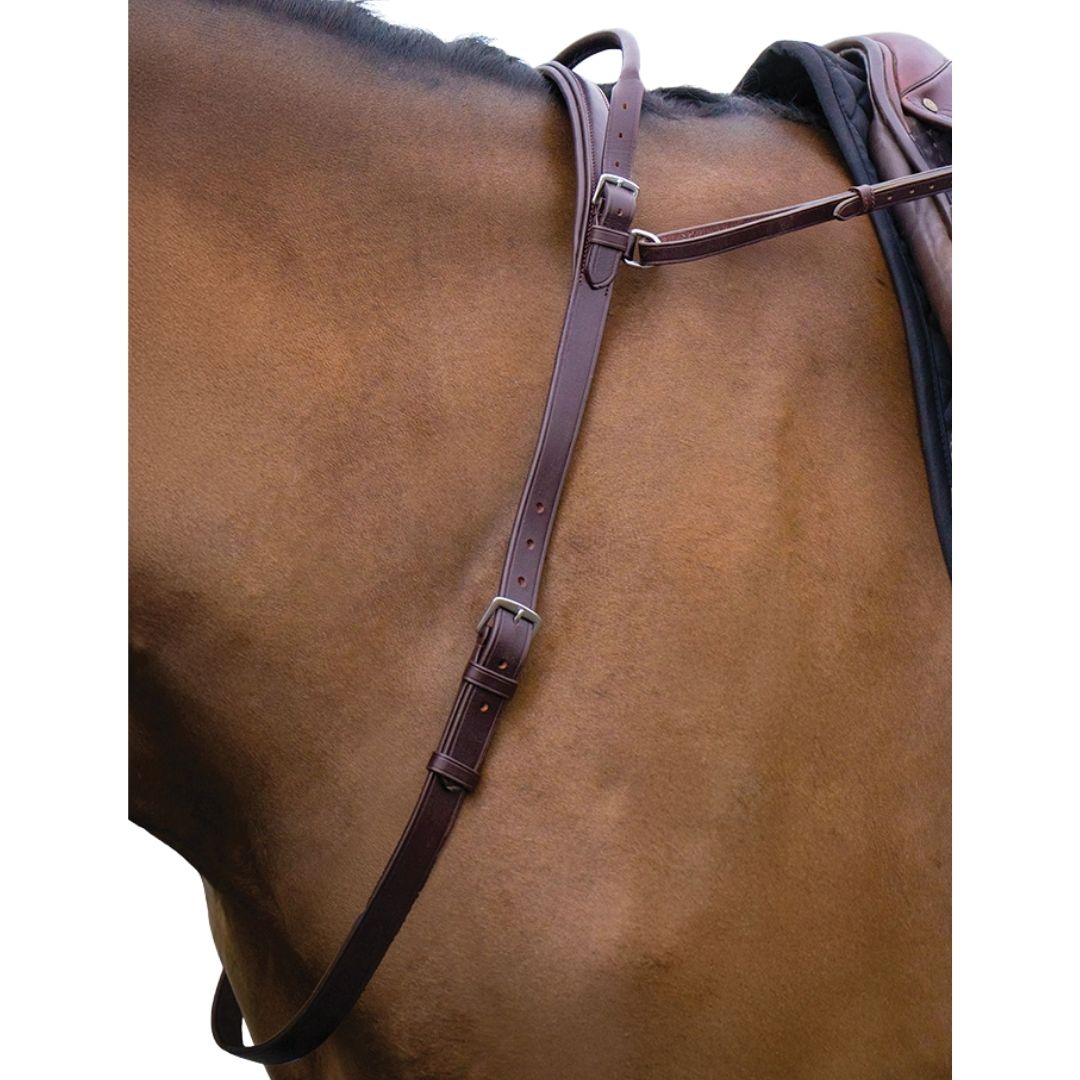 Mackey Neck Strap With Handle in Brown