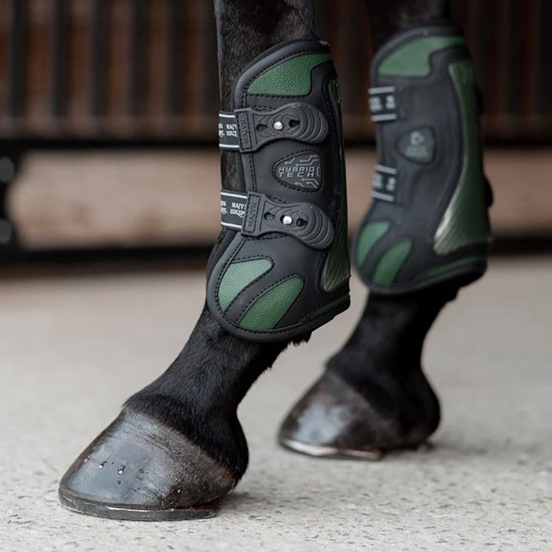 Majyk Equipe Bionic Hybrid Performance Tendon Jump Boots in Black Silver