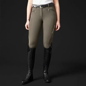 Mountain Horse Marilyn Flex Breeches 3/4 Length Full Seat Taupe