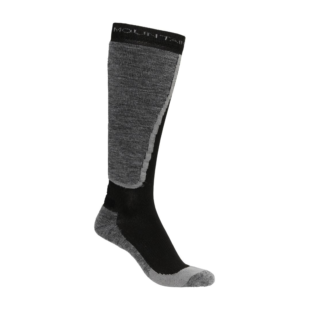 Mountain Horse Terry Merino Wool Sock in Black
