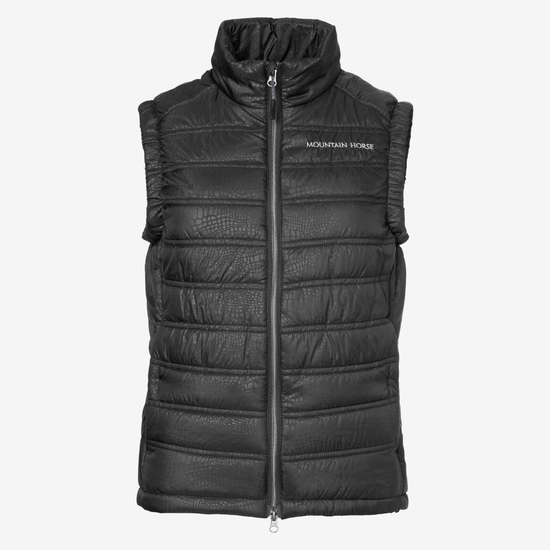 Mountain Horse Unisex Star Bodywarmer in Black