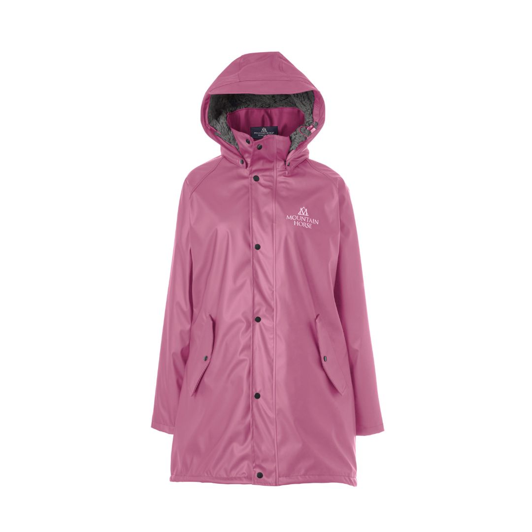 Mountain Horse Women's Spirit Rain Coat in Mouve Pink