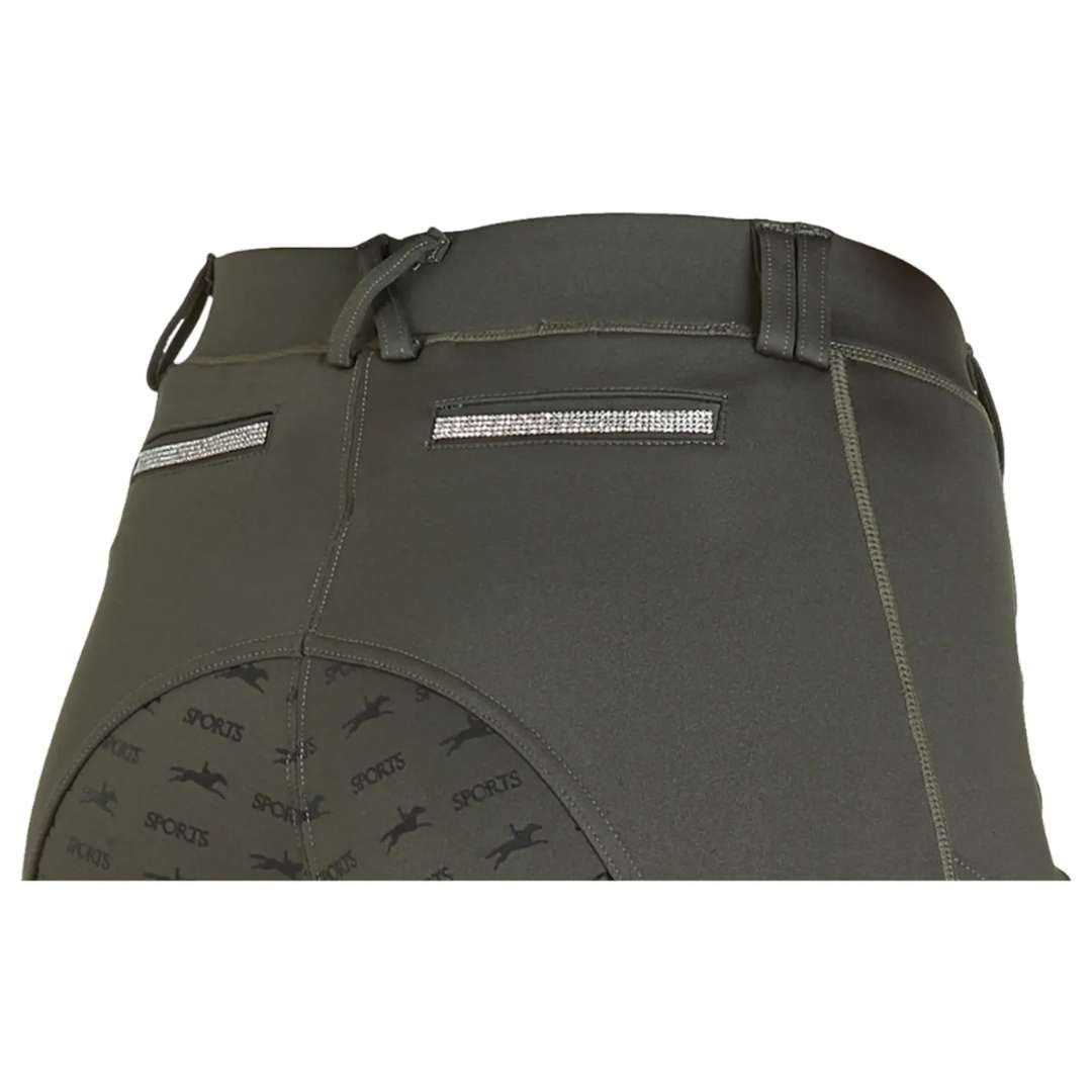 New Pocket Riding Tights Style Olive
