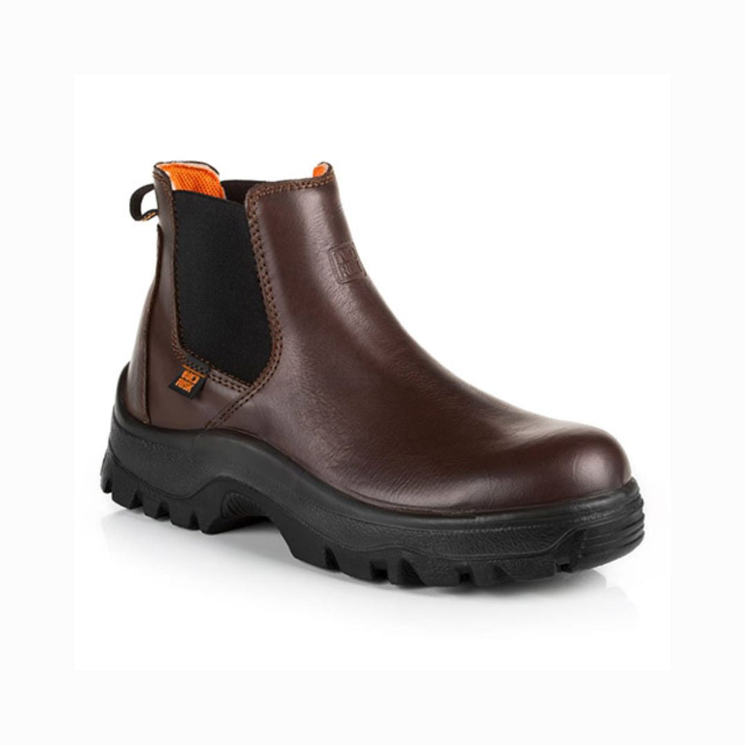 No Risk Denver Dealer Leather Boot in Brown