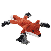 Nobby Plush Fox with Rope