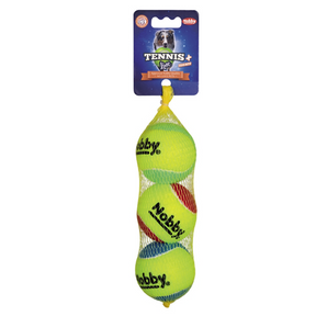Nobby Tennis Ball with Squeeker - 3 Pack