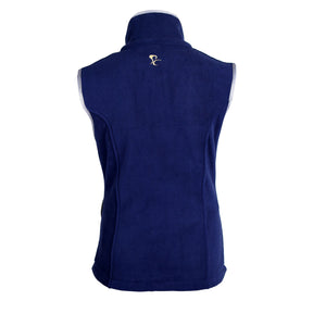 PC Racewear Unisex Paddock Fleece Gilet in Navy