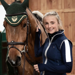 PC Racewear Unisex Paddock Fleece Gilet in Navy