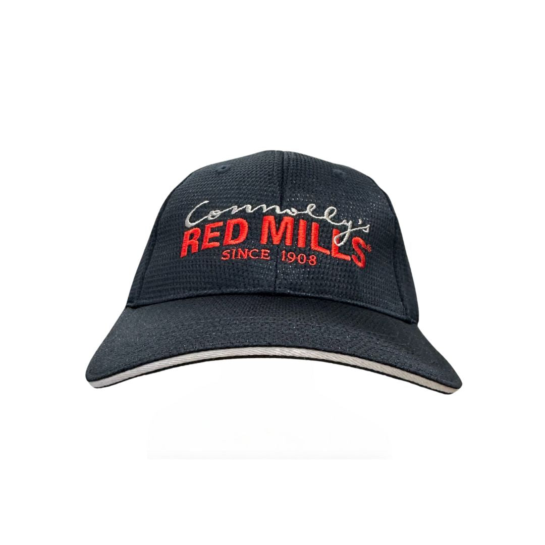 Red Mills Baseball Cap in Navy