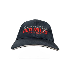 Red Mills Baseball Cap in Navy