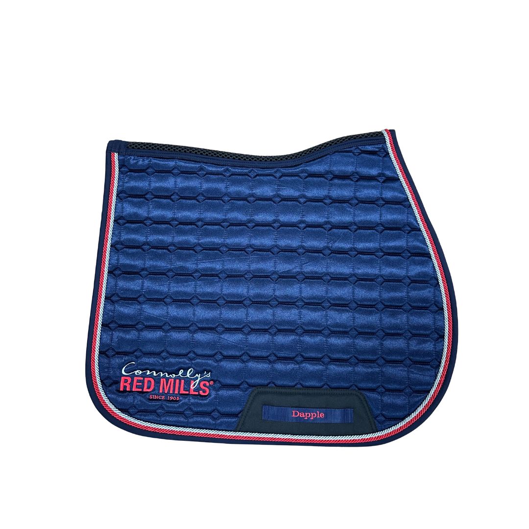 Red Mills Horse Saddle Pad in Navy