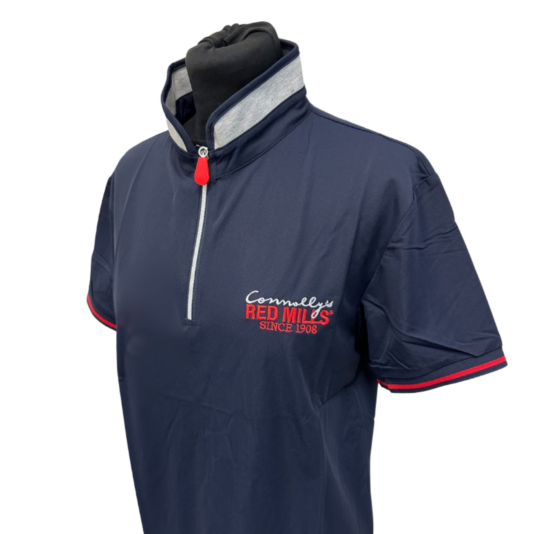 Red Mills Men's Polo Shirt in Navy