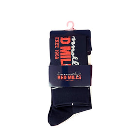 Red Mills Riding Socks in Navy