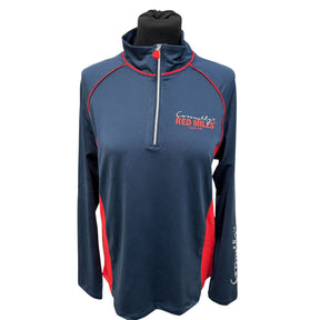 Red Mills Unisex Baselayer in Navy & Red