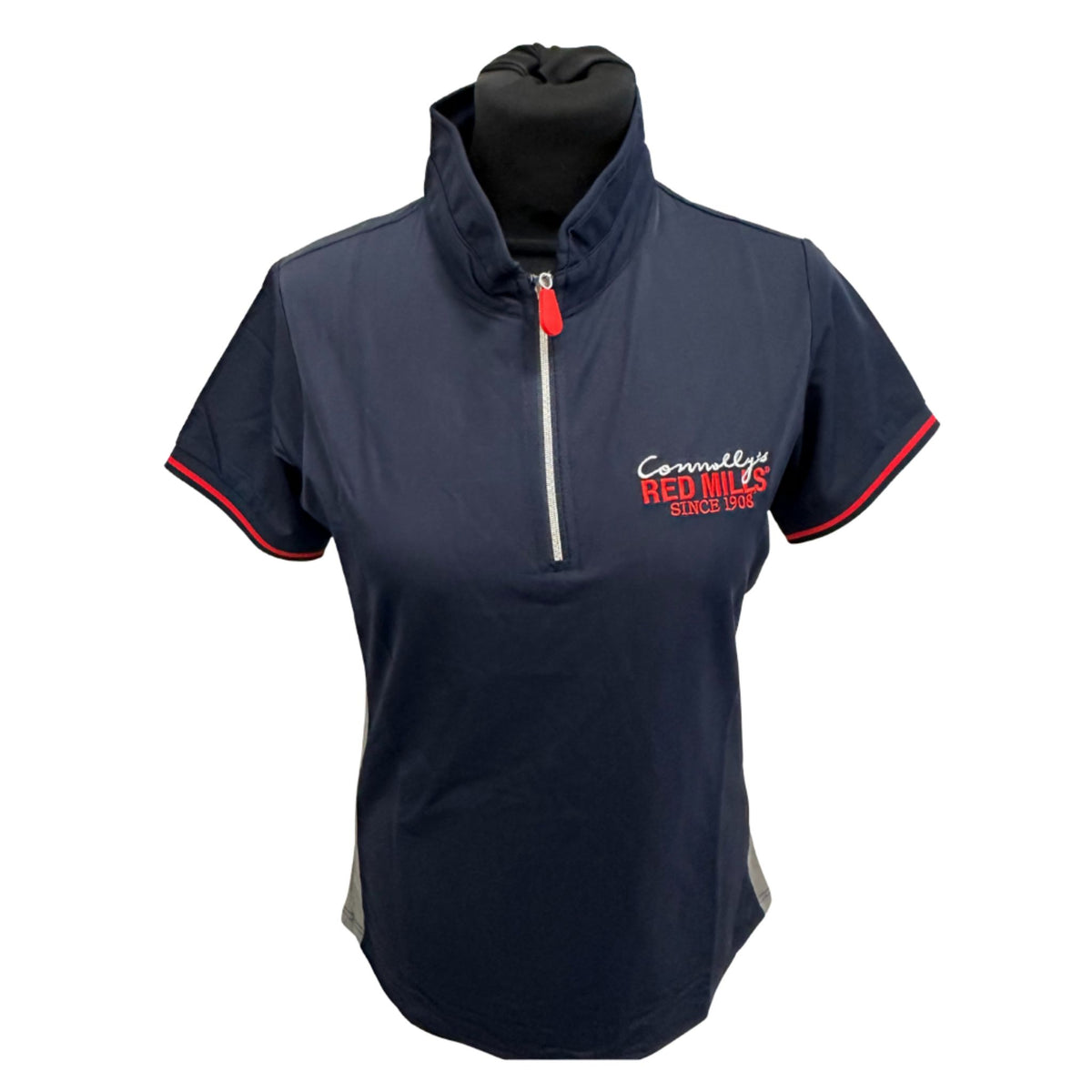 Red Mills Women's Polo Shirt in Navy