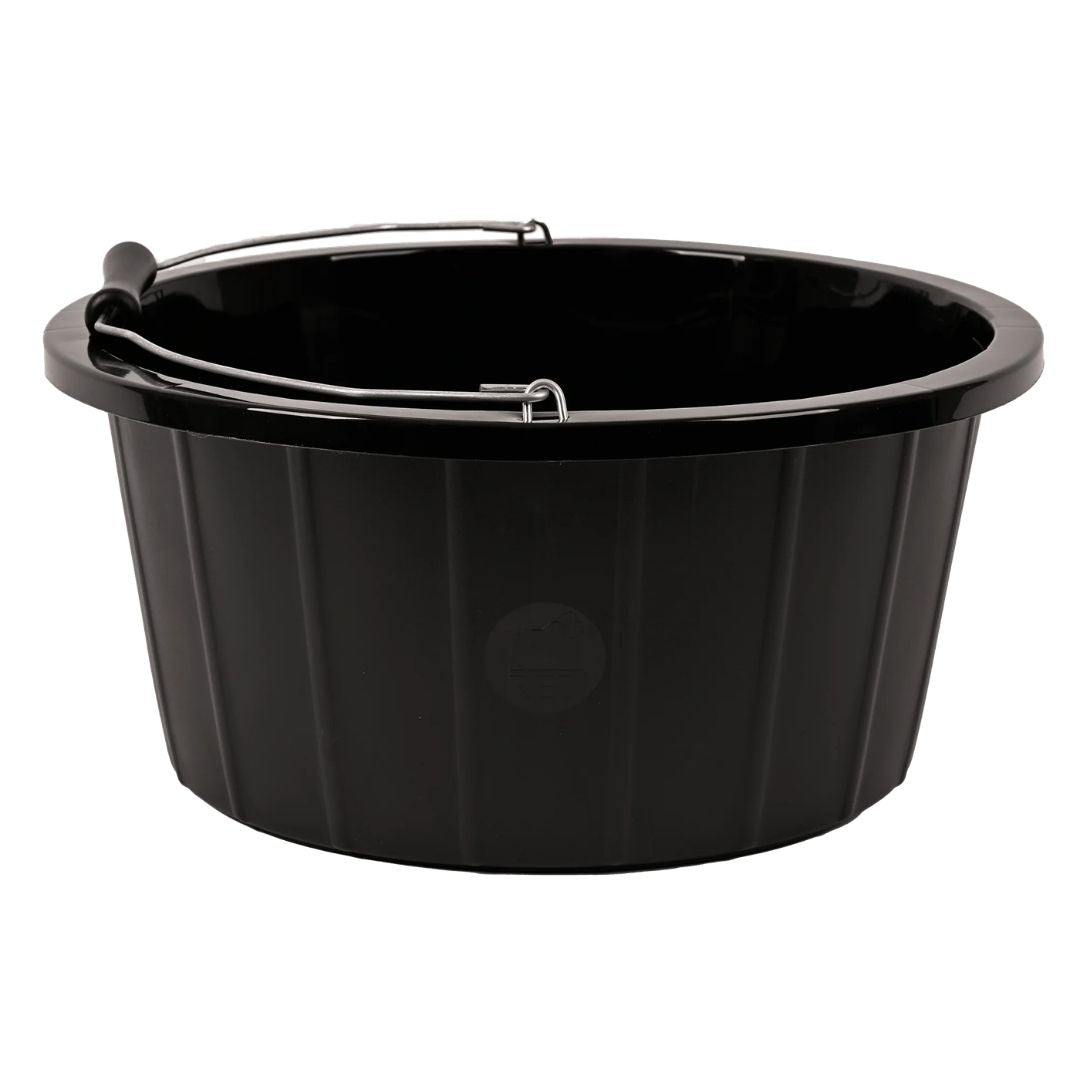 Red Gorilla Premium Shallow Bucket in Black