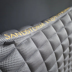 SandStorm Horse MeshAir Close Contact Saddle Pad in Grey
