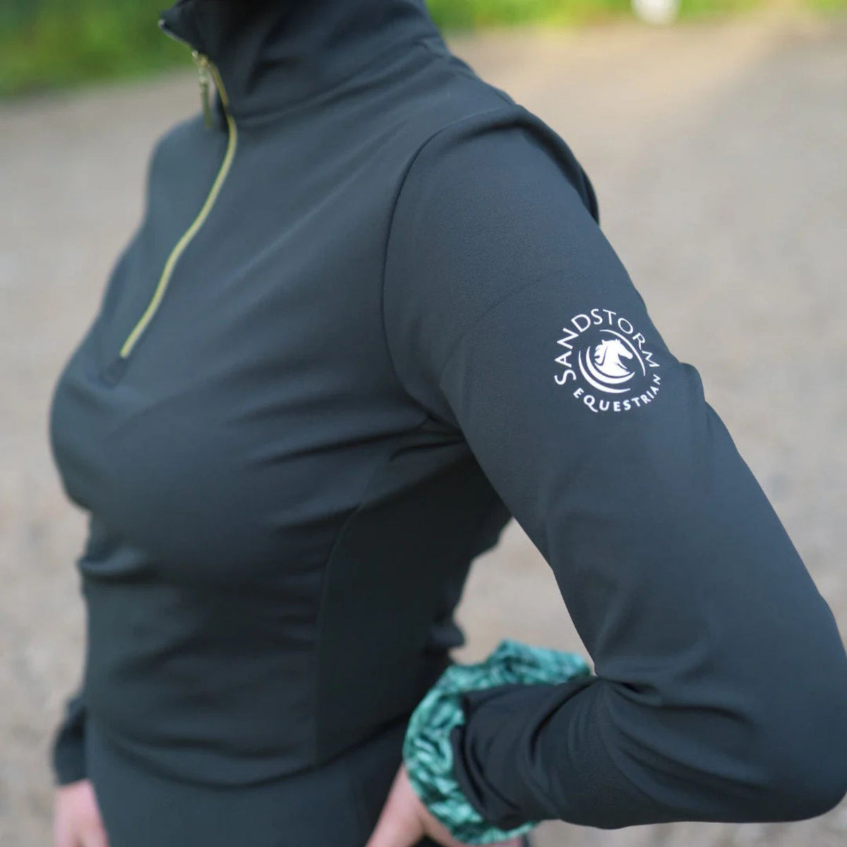 SandStorm Women's Performance Sport Baselayer in Hunter Green
