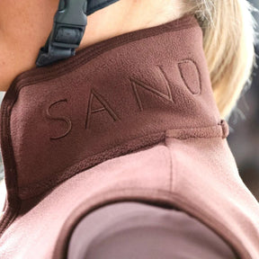 SandStorm Women's Country Fleece Gilet in Chocolate