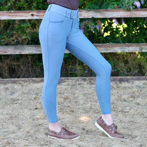 SandStorm Women's Performance Hybrid Jodhpurs in Cornflower Blue
