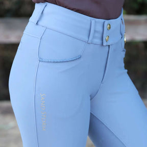 SandStorm Women's Performance Hybrid Jodhpurs in Cornflower Blue
