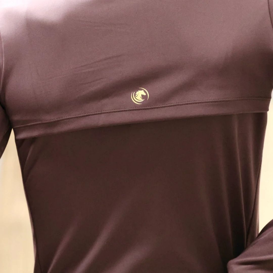 SandStorm Women's Performance Sport Baselayer in Chocolate