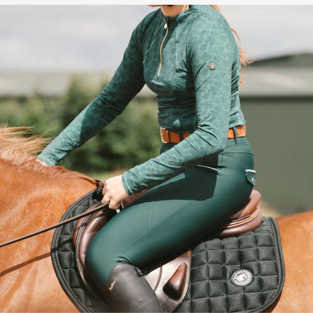 SandStorm Women's Performance Sport Baselayer in Shamrock