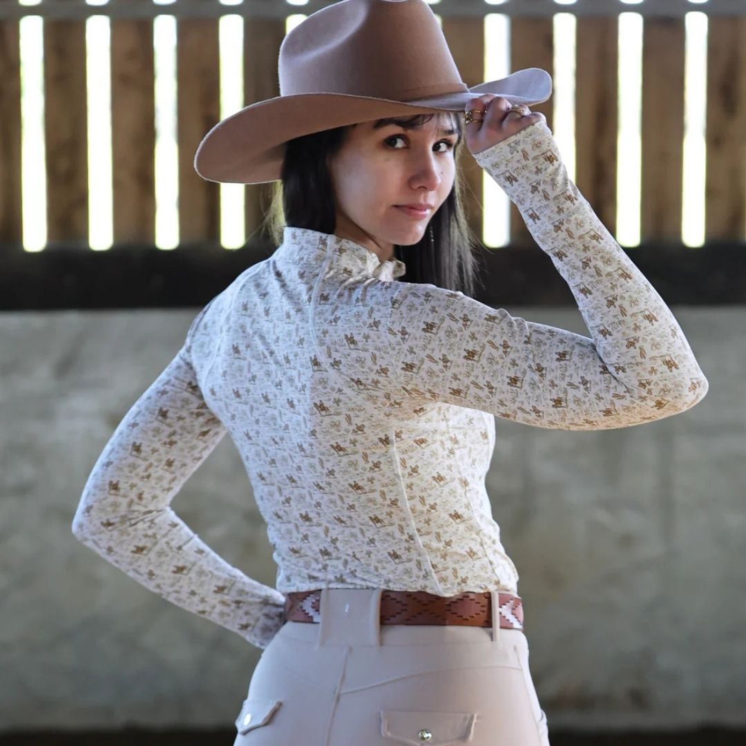 SandStorm Women's Performance Sport Baselayer in Wild West