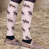 SandStorm Women's Show Riding Socks in Tally Ho