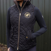 SandStorm Women's Tailored Quilted Gilet in Black