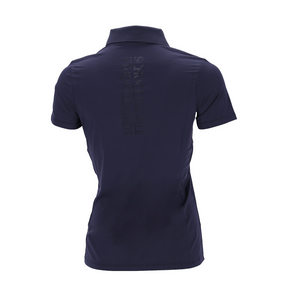 Schockemohle Women's Milla Riding Polo Shirt in Navy