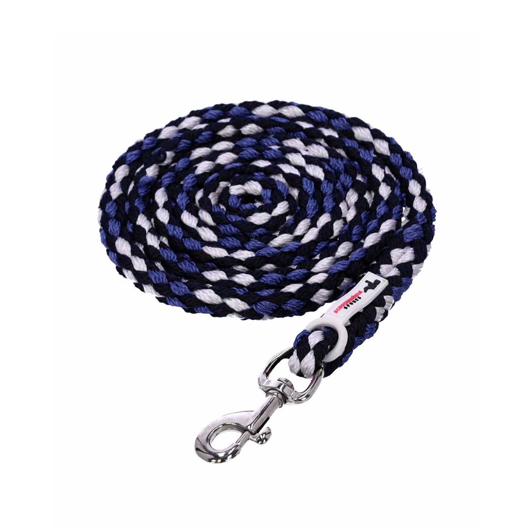 Schockemohle Catch Style Lead Rope in Dark Blue & Jeans