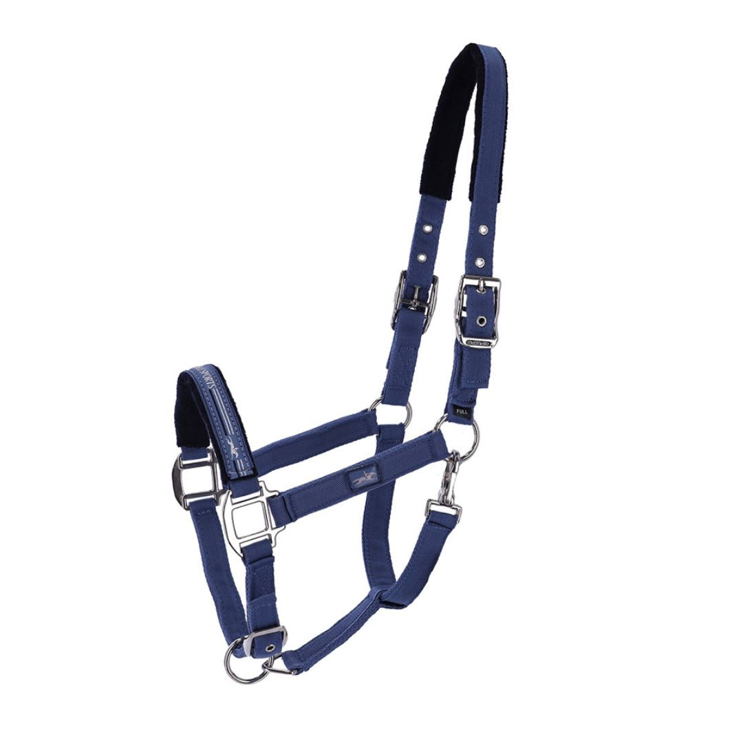 Schockemohle Memphis Anatomical Style Headcollar in Jeans