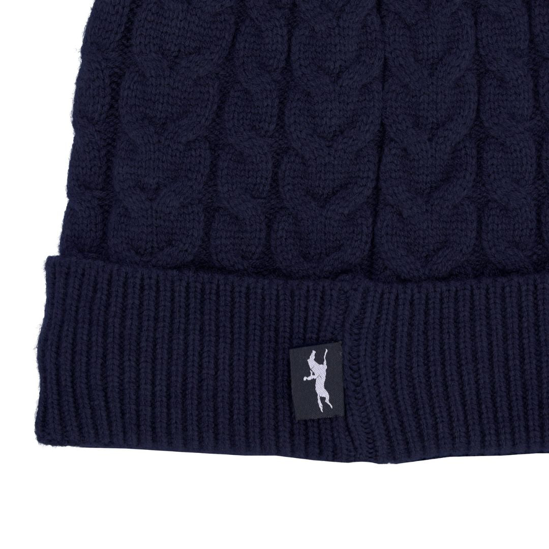 Schockemohle Baila Bobble Hat in Deep Night