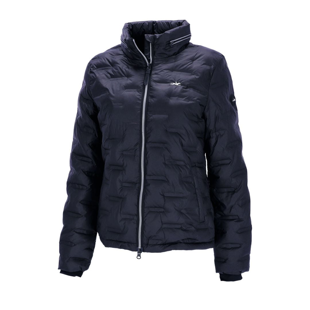 Schockemohle Women's Cleo Quilted Jacket in Dark Blue