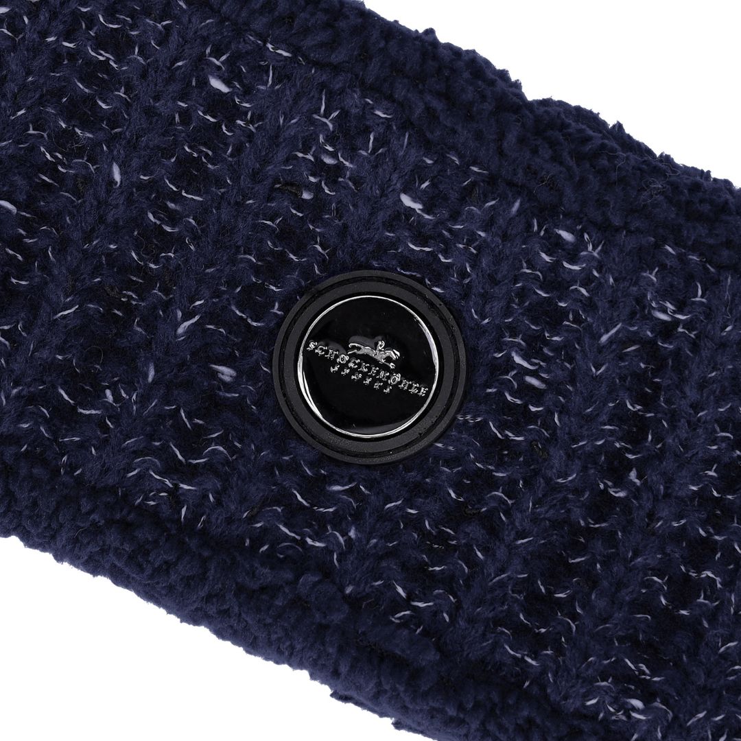 Schockemohle Melange Style Headband in Deep Night