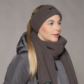 Schockemohle SP Braided Style Headband in Chocolate