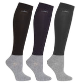 Schockemohle SP Style Show Socks in Navy, Black and Grey