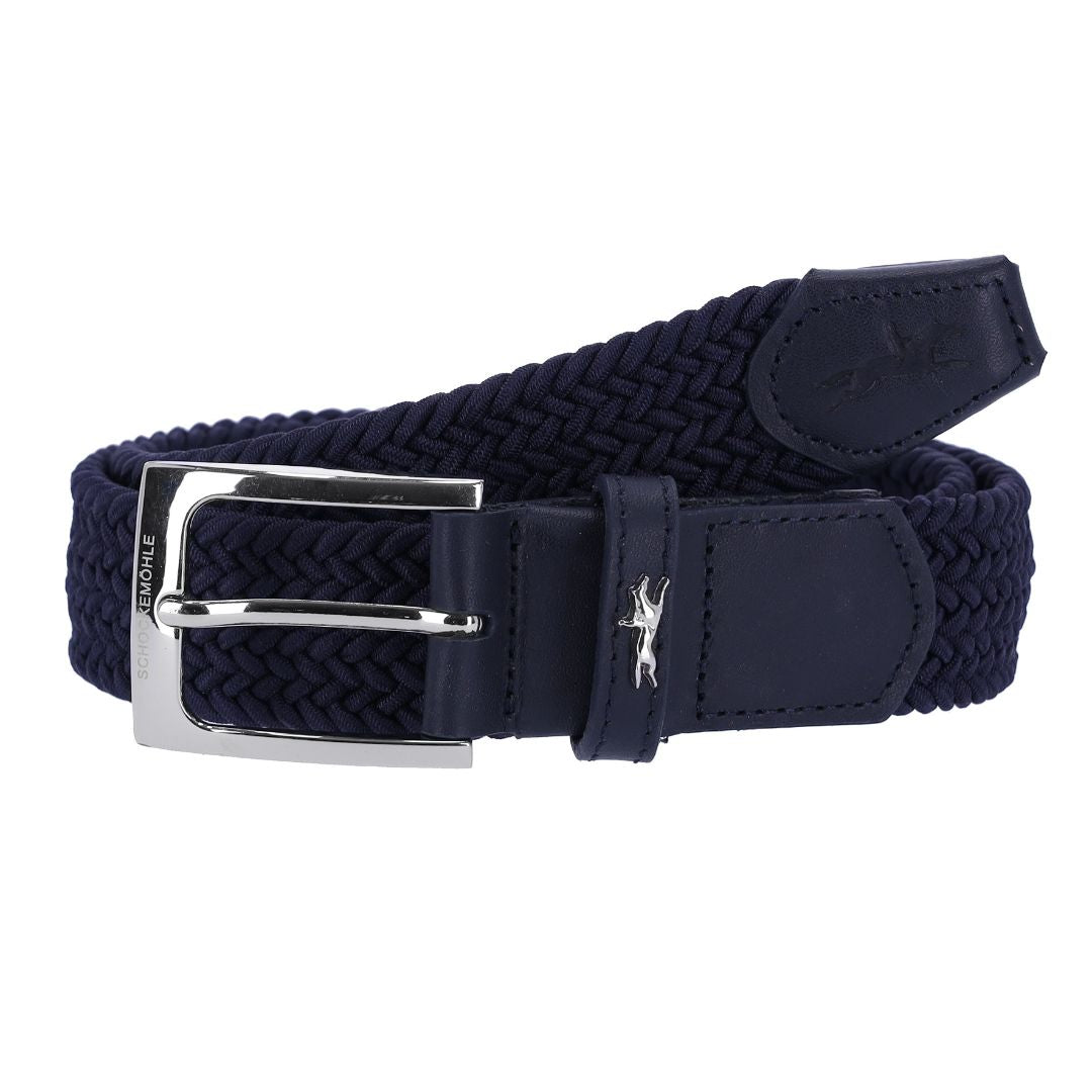 Schockemohle Sporty Logo Belt III in Dark Navy