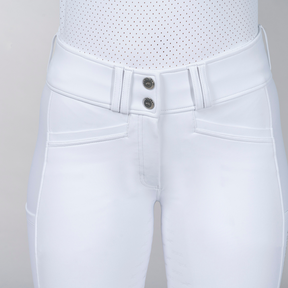 Schockemohle Women's SP Carola Pro KP Style Breeches in Optical White