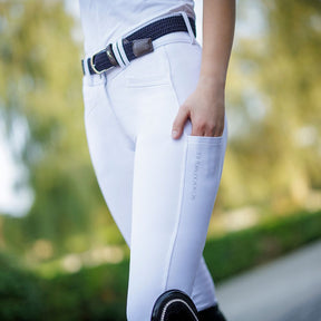 Schockemohle Women's SP Carola Pro KP Style Breeches in Optical White