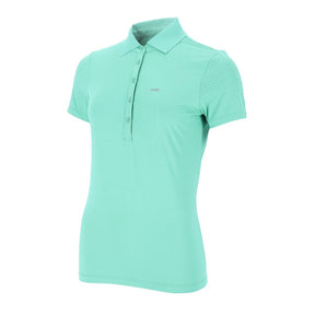 Schockemohle Women's SP Madlin Style Polo Shirt in Sea Green