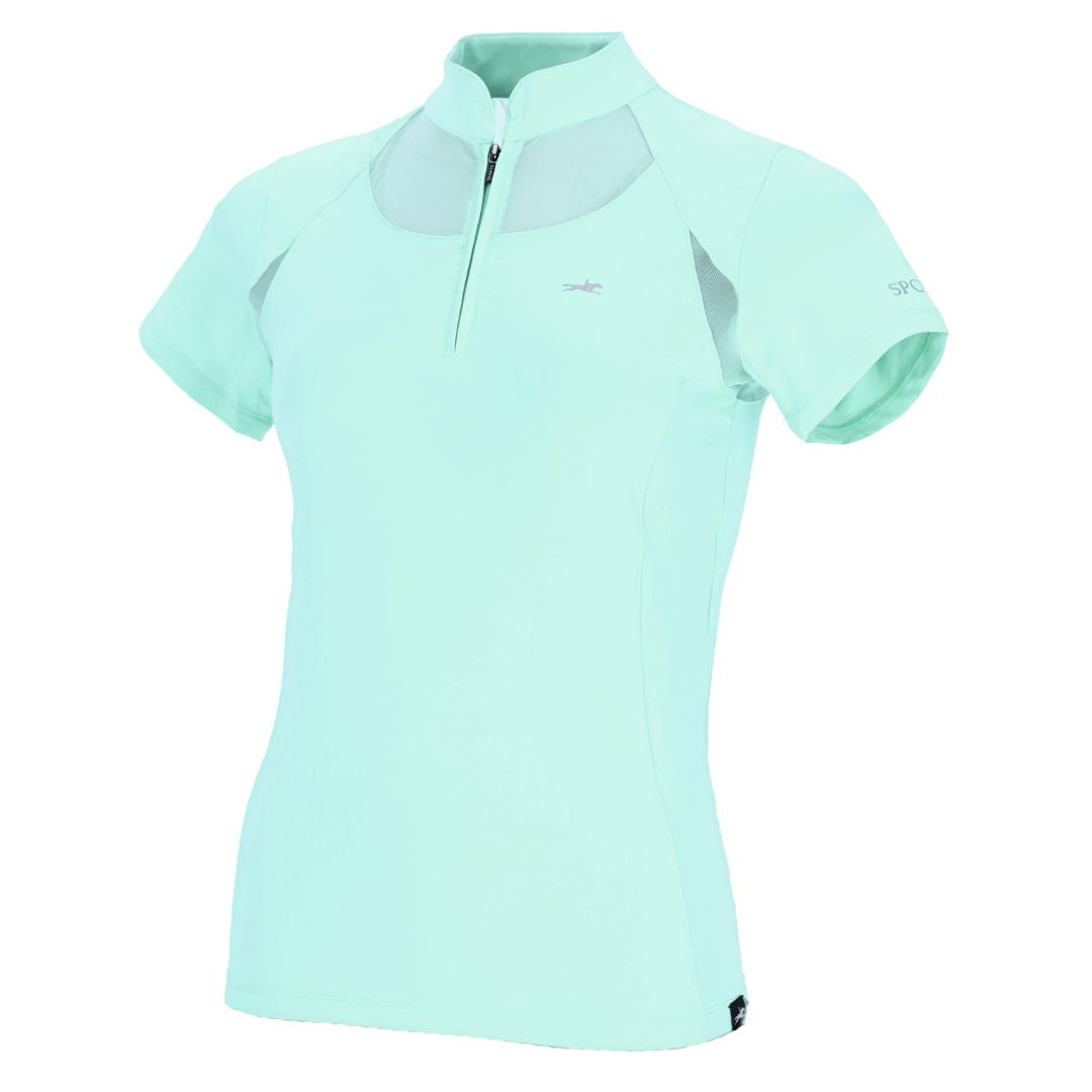Schockemohle Women's SP Merit Style Show Shirt in Aqua Sea
