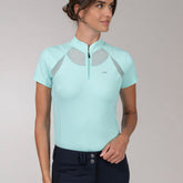 Schockemohle Women's SP Merit Style Show Shirt in Aqua Sea