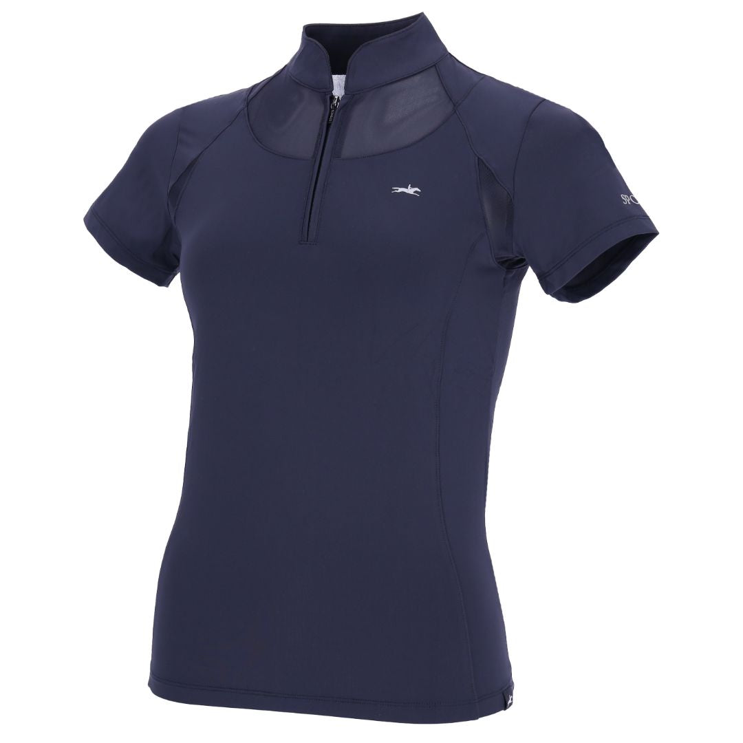 Schockemohle Women's SP Merit Style Show Shirt in Dark Navy