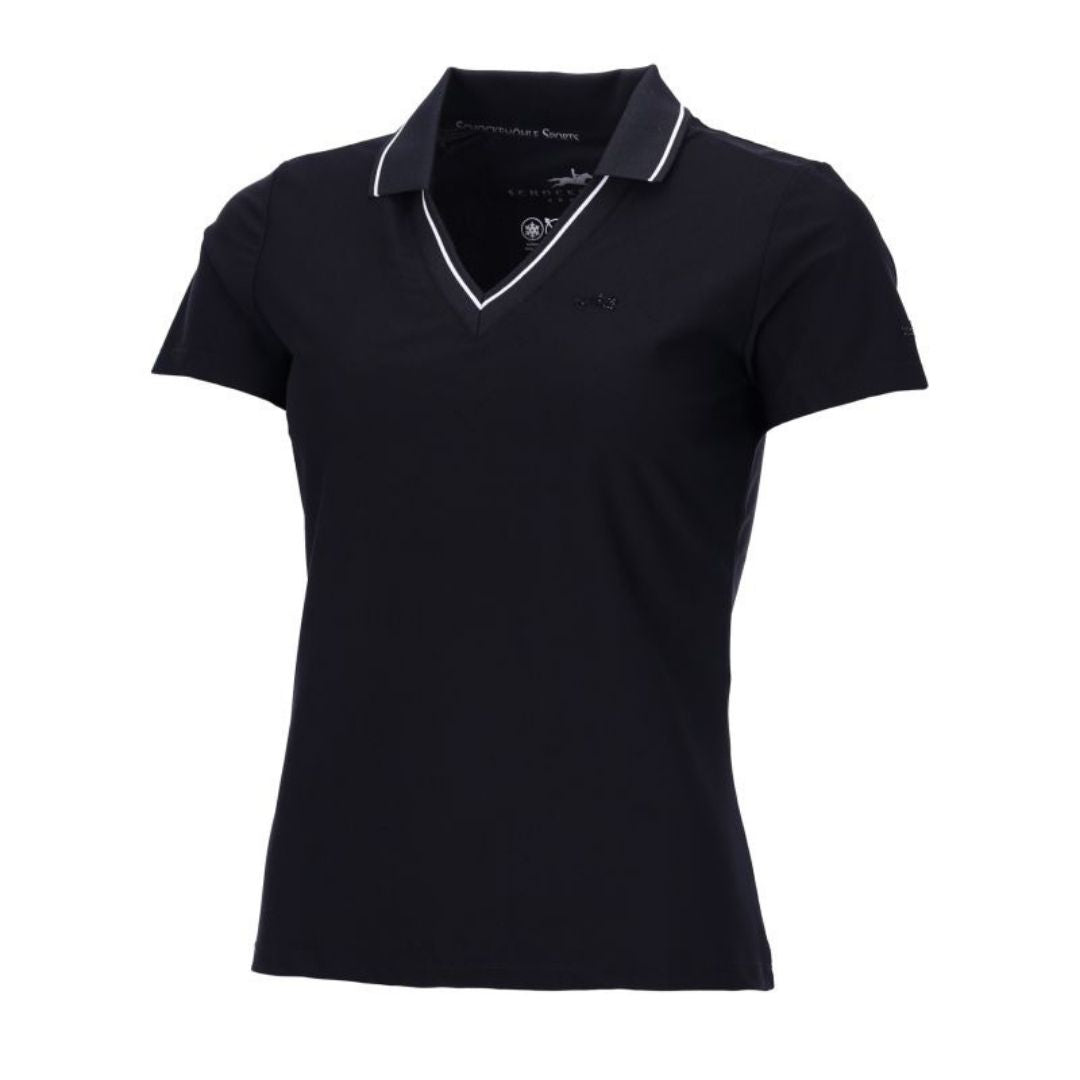 Schockemohle Women's SPMiley Style T-Shirt in Black